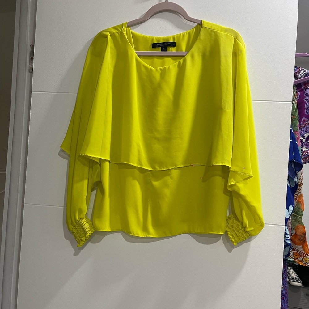 Bright Yellow Color used it once Size M